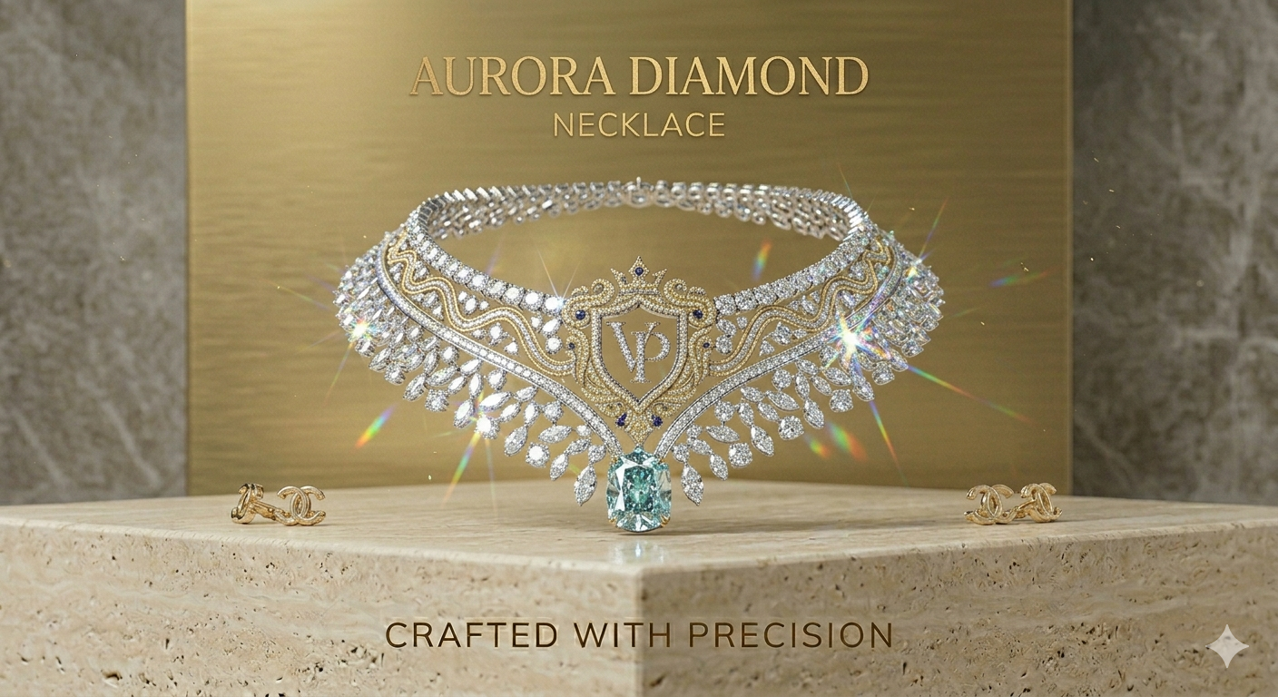 Aurora Diamond Necklace