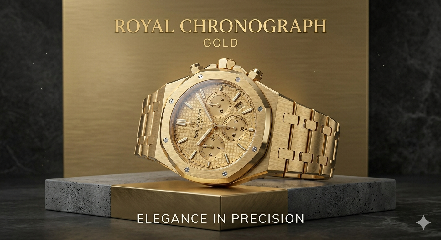 Royal Chronograph Gold